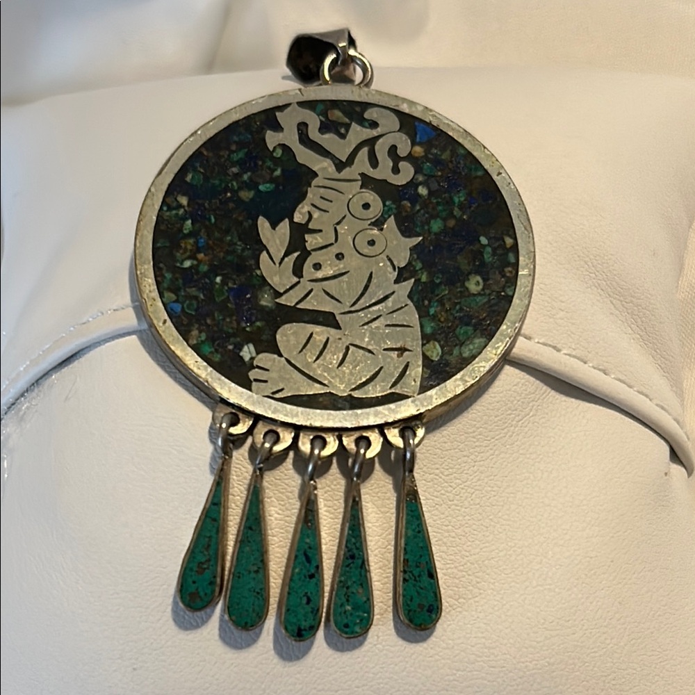 Silver Turquoise Necklace